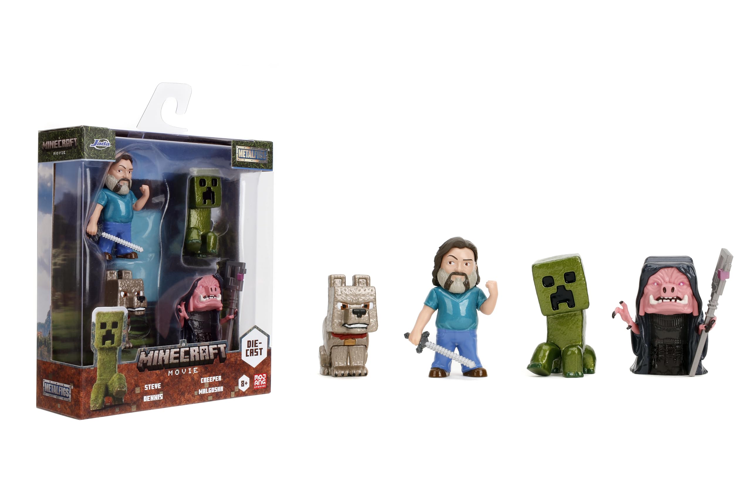 Jada Metalfigs Steve figure in detailed 2.5-inch form for display and play.
