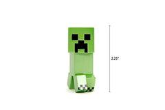 Jada Minecraft Alex 2.5-inch metalfig side view, great for showcasing on a desk.