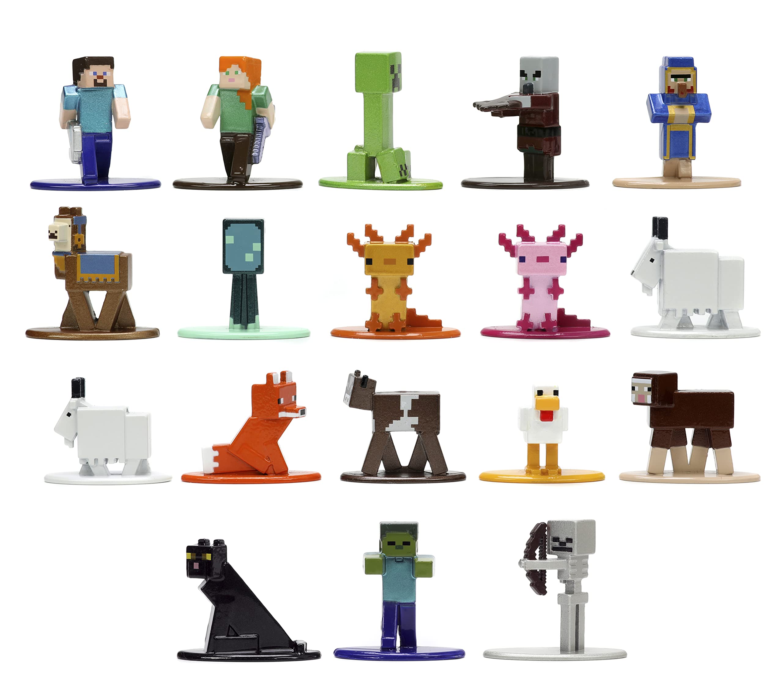 Jada Minecraft Caves and Cliffs Alex figure for desk display and collection