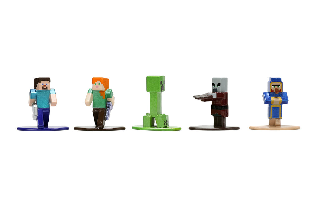 Jada Minecraft Caves and Cliffs Glow Squid figure adds luminous display
