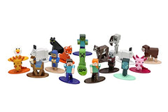 Jada Minecraft Caves and Cliffs Snow Golem figure for shelf decor