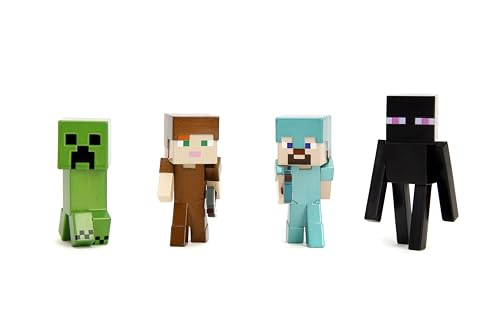 Jada Minecraft MetalFigs Enderman tall figure for shelf display