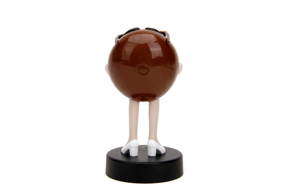 Jada MMS Brown die-cast figure weighs about one pound for sturdy feel.