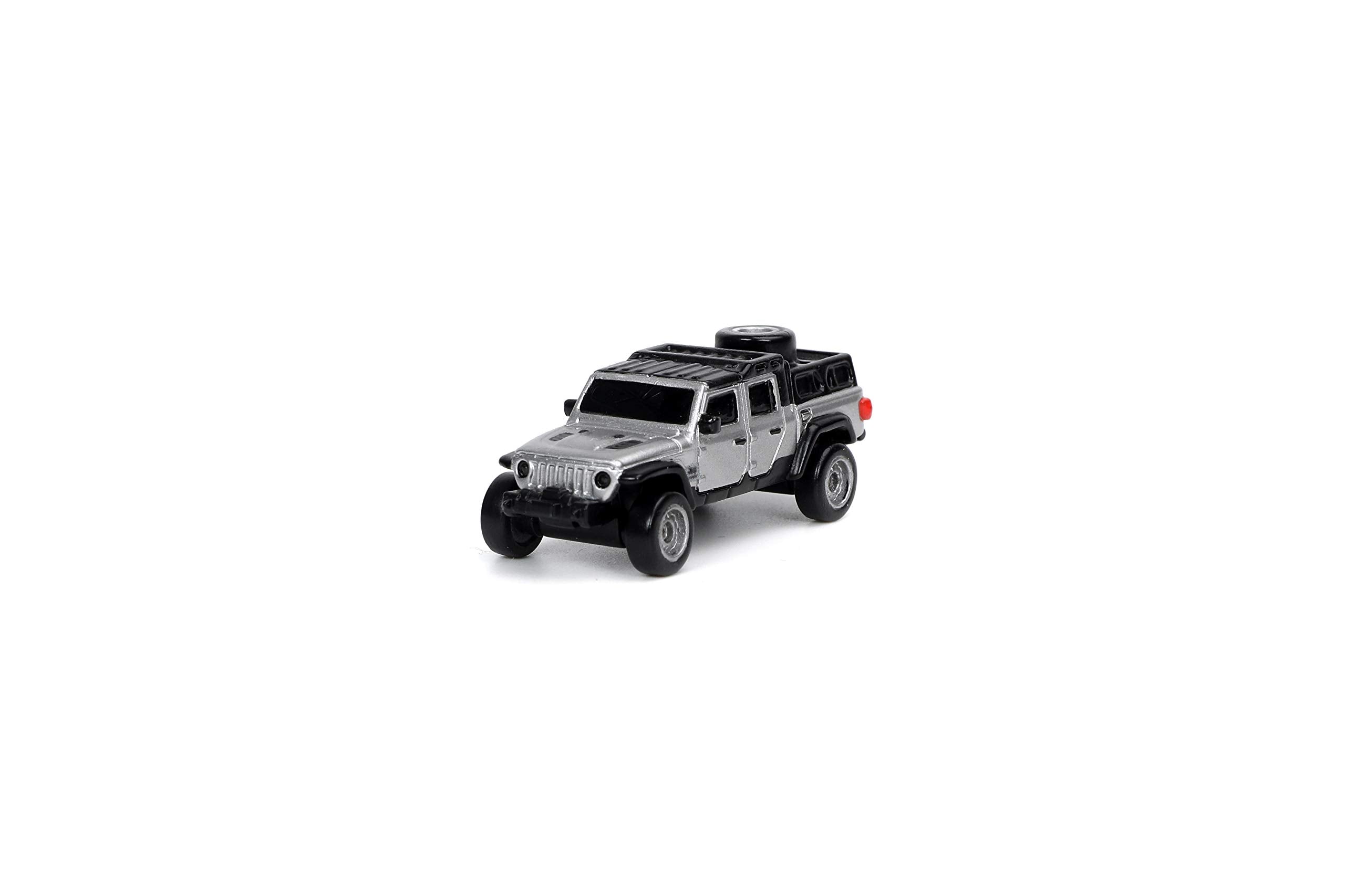 Jada Nano Fast 9 Dodge Charger SRT Hellcat 1:65 with working wheels.