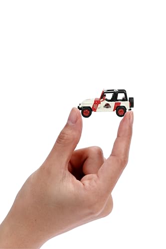 Jada Nano Jurassic World die-cast vehicle, screen-accurate styling for fans and play.