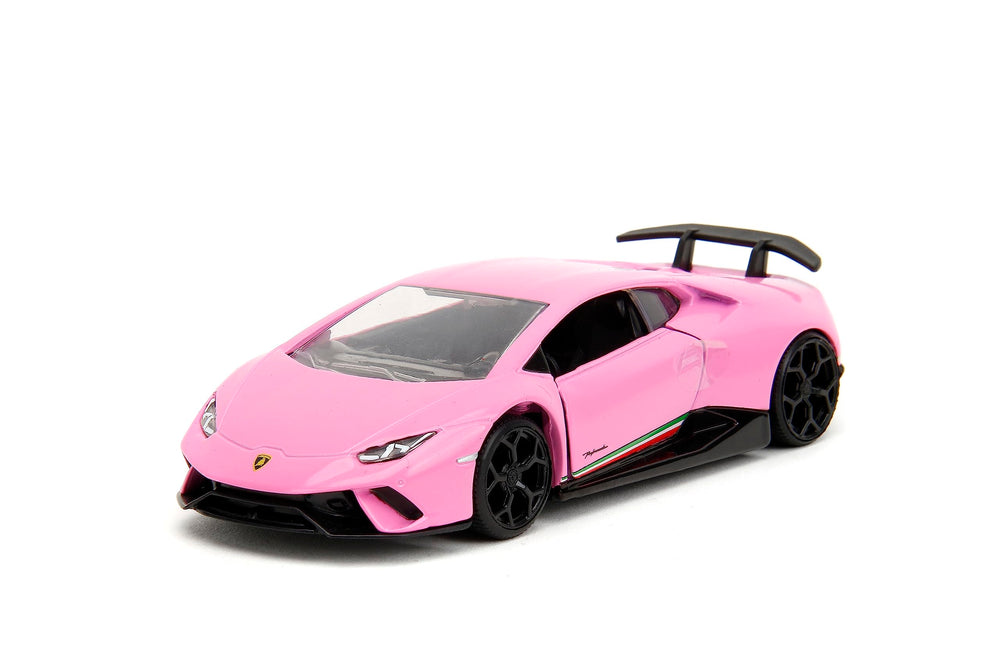 Jada Pink Slips 1:32 Lamborghini Huracan Performante die-cast car for bold display