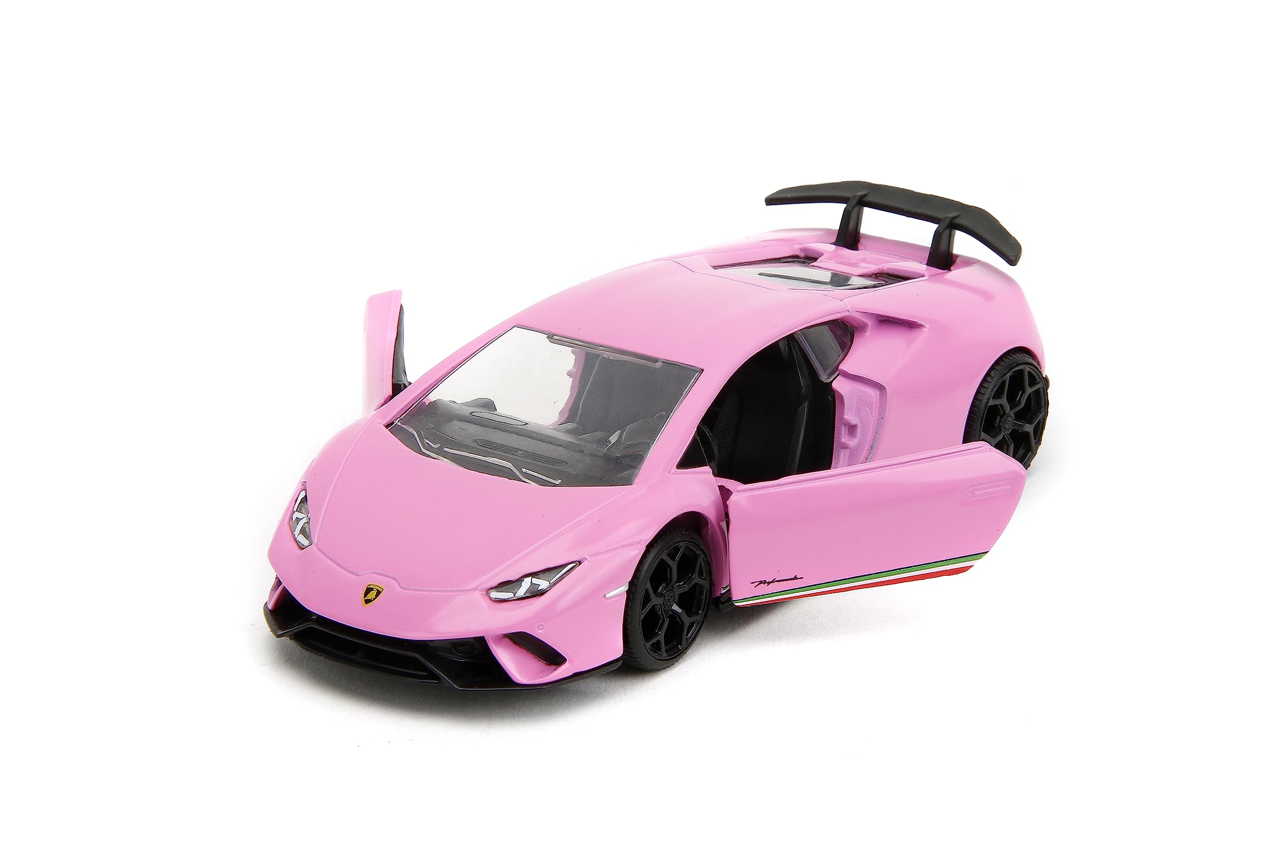 Jada Pink Slips glossy pink finish enhances shelf appeal and collection