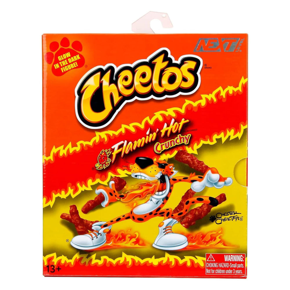 Jada Toys includes a realistic-sized Cheeto and bag for snack-time vibe.