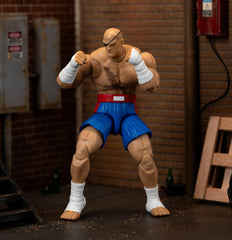 Jada Sagat deluxe detailed articulation supports dynamic action scenes