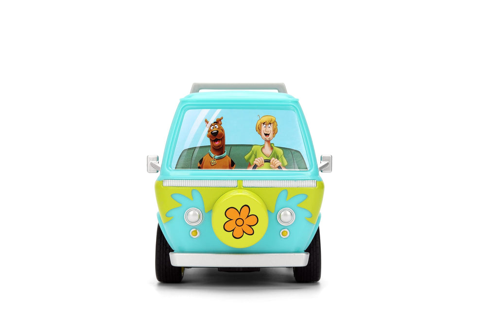 Jada Scooby-Doo Mystery Machine RC batteries included for immediate use.