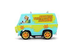 Jada Scooby-Doo Mystery Machine RC decals and detailing for display appeal.