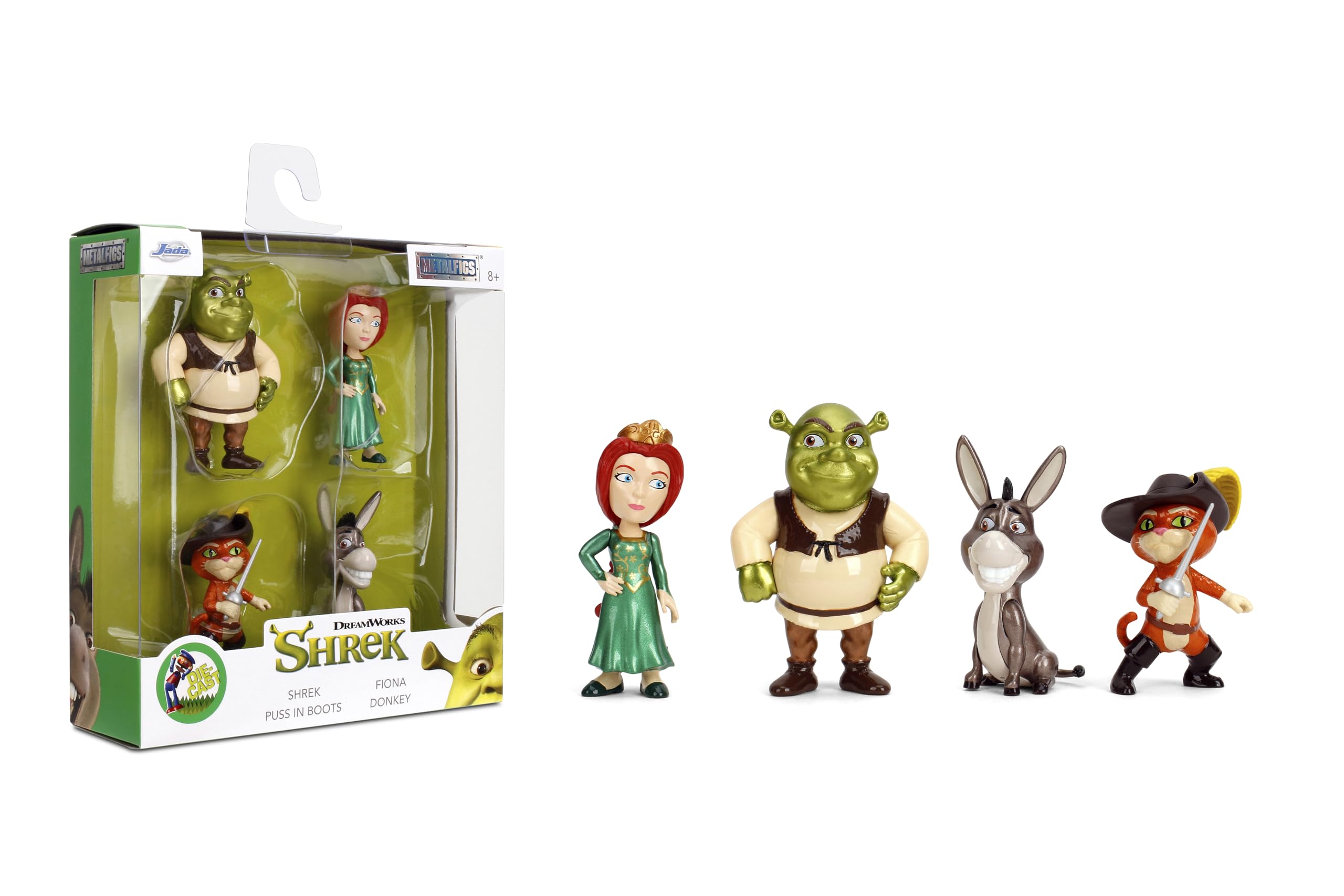 Jada Shrek Metalfigs Shrek figure in die-cast form for display or play