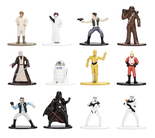 Jada Star Wars Nano Metalfigs Darth Vader with authentic styling for faithful display