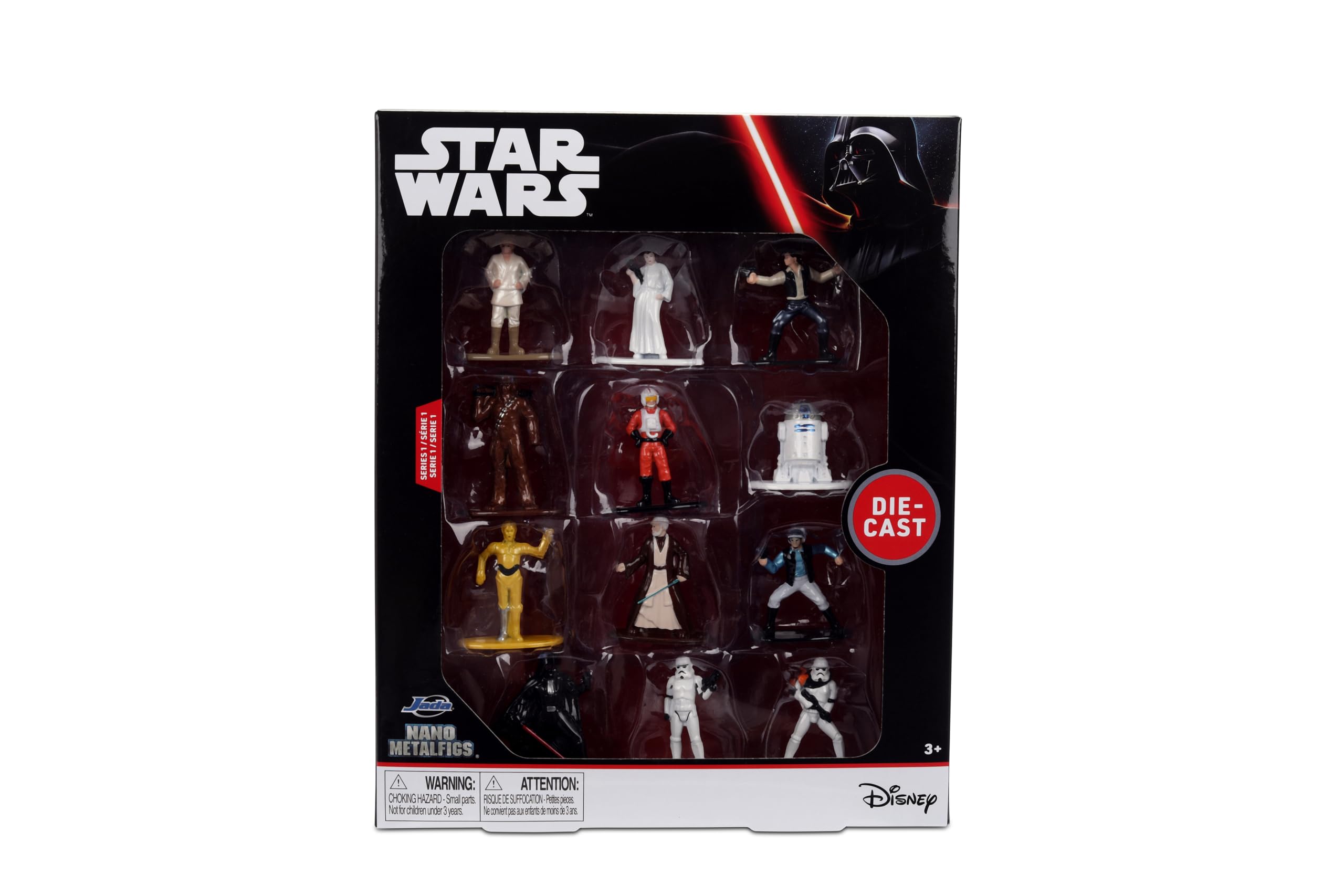 Jada Star Wars Nano Metalfigs R2-D2 compact and collectible for shelves