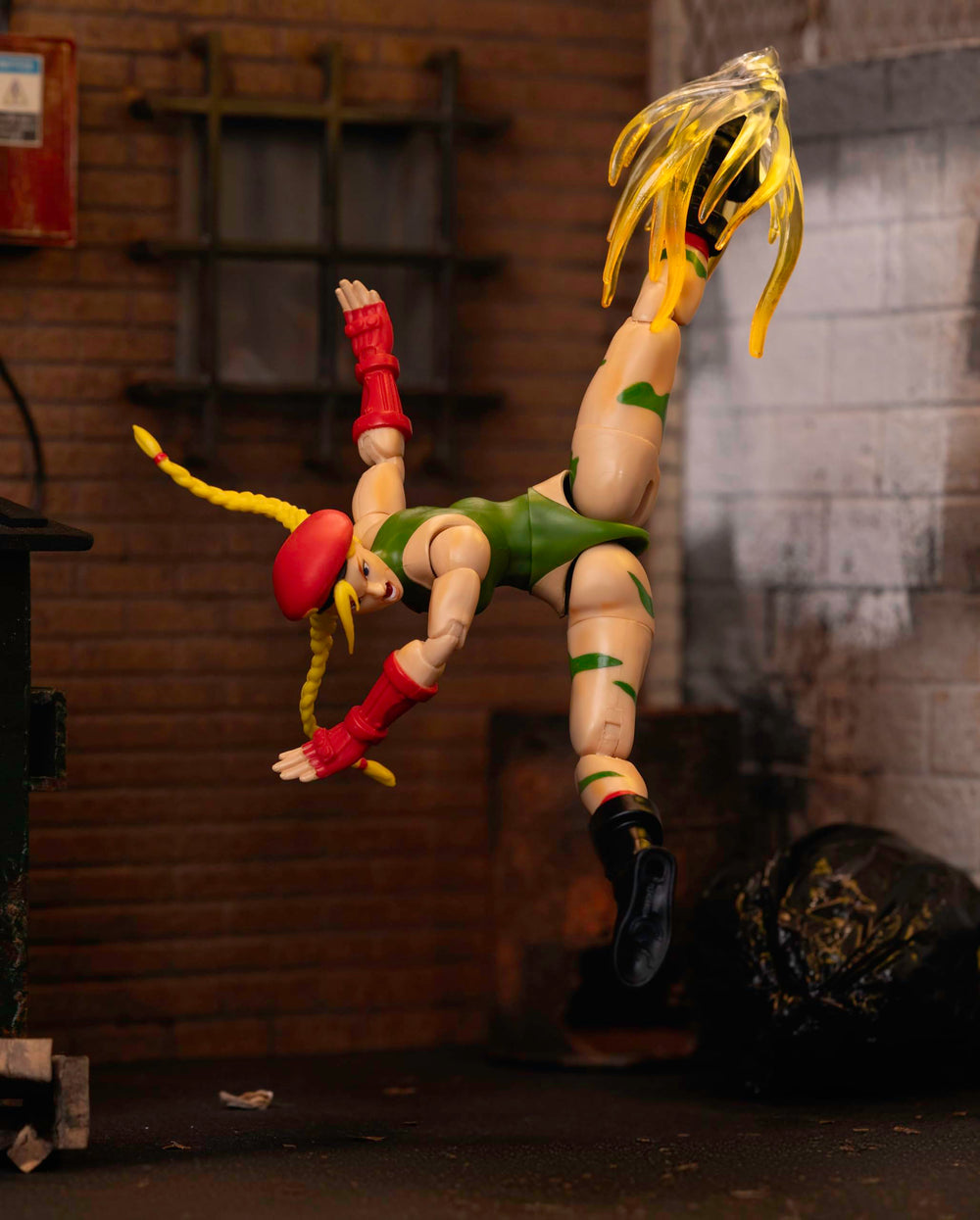 Jada Street Fighter II Cammy nostalgia-friendly display piece for fans.