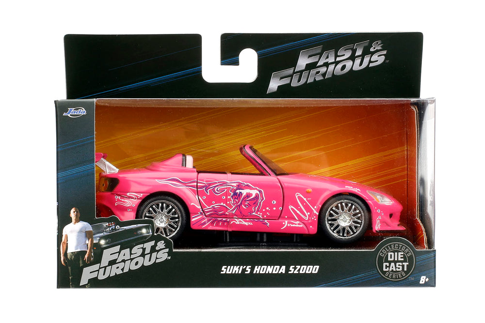 Jada Suki's Honda S2000 display-ready die-cast for shelf collections.