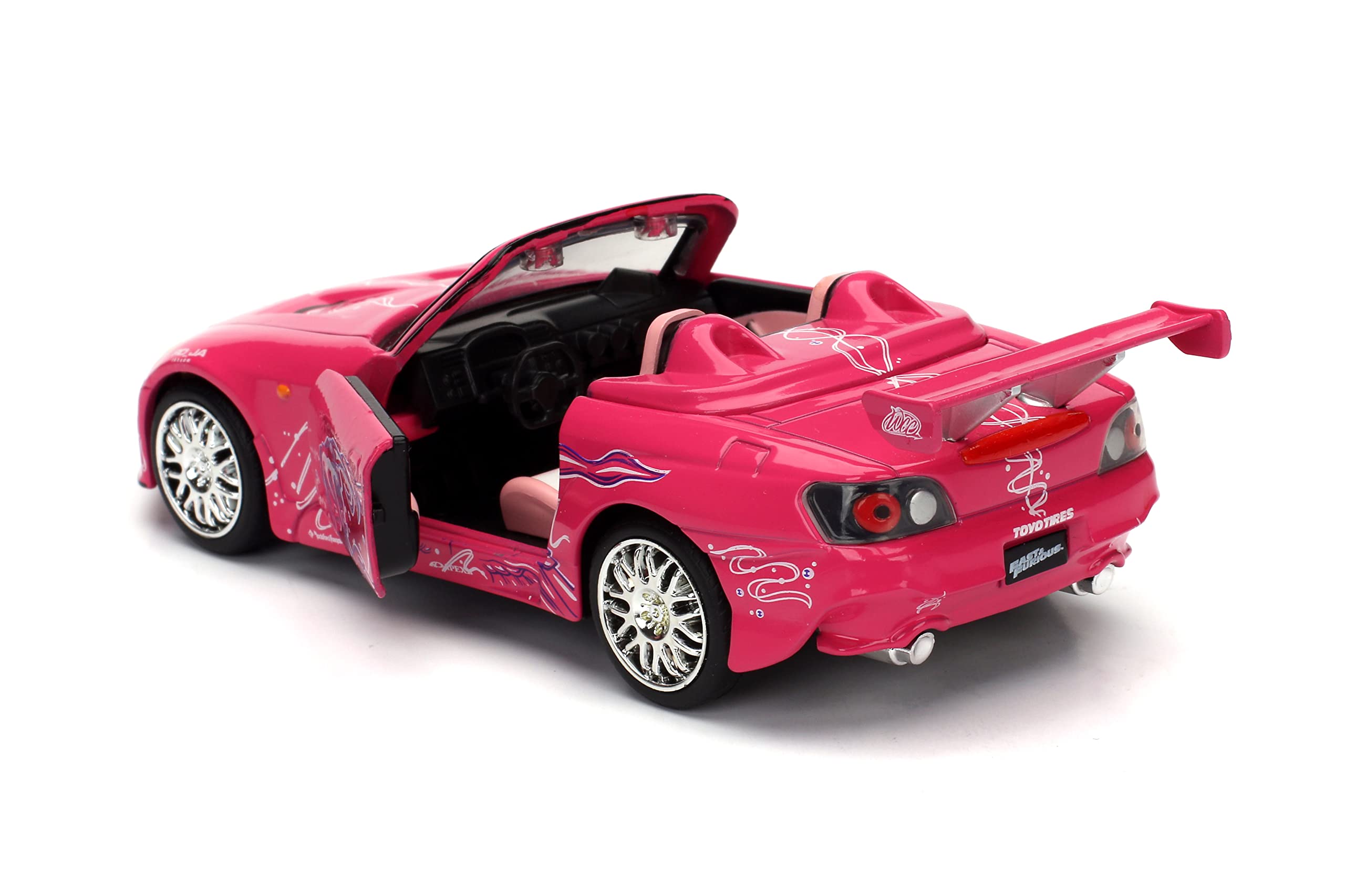 Jada Suki's Honda S2000 wheel detail ideal for close-up display.
