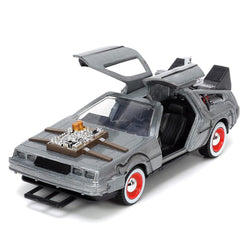 Jada Time Machine interior detail enhances shelf presence
