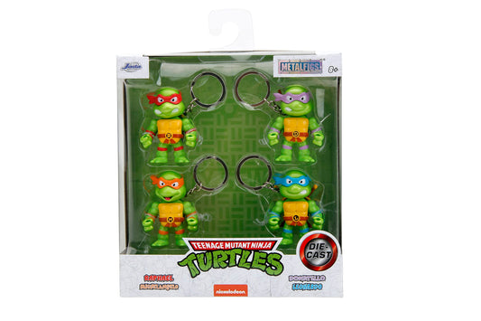 Jada TMNT 2.5-inch Michelangelo metalfigs with keychain for easy carrying