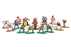 Jada TMNT Nano Metalfigs 1.65-inch detailed sculpt close-up