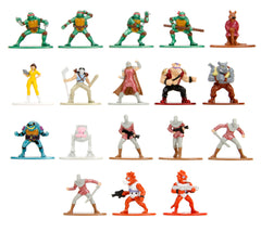 Jada TMNT Nano Metalfigs 1.65-inch pack ideal for desk display