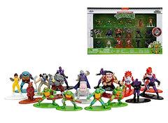 Jada TMNT Nano MetalFigs Raphael figure emphasizes bold red accents and pose-ready display.