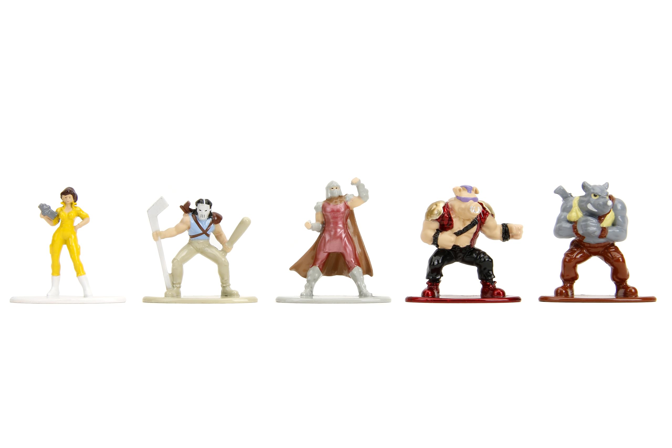 Jada TMNT Nano Metalfigs authentic character likeness on each figure