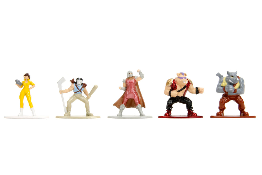 Jada TMNT Nano Metalfigs authentic character likeness on each figure