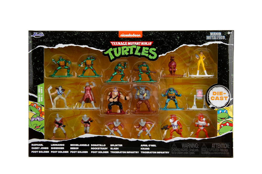 Jada TMNT Nano Metalfigs ideal for kids and collectors