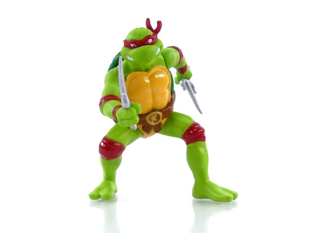 Jada Raphael figure 2.75-inch included for authentic TMNT display.