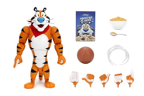Highly articulated Tony the Tiger figure for dynamic posing