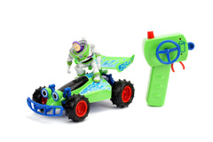 Jada Toy Story Turbo Buggy with Buzz Lightyear at the wheel for immersive playtime adventures.
