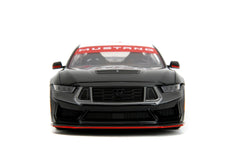 Jada Toys Bigtime Muscle Mustang Dark Horse side profile shows sculpted lines