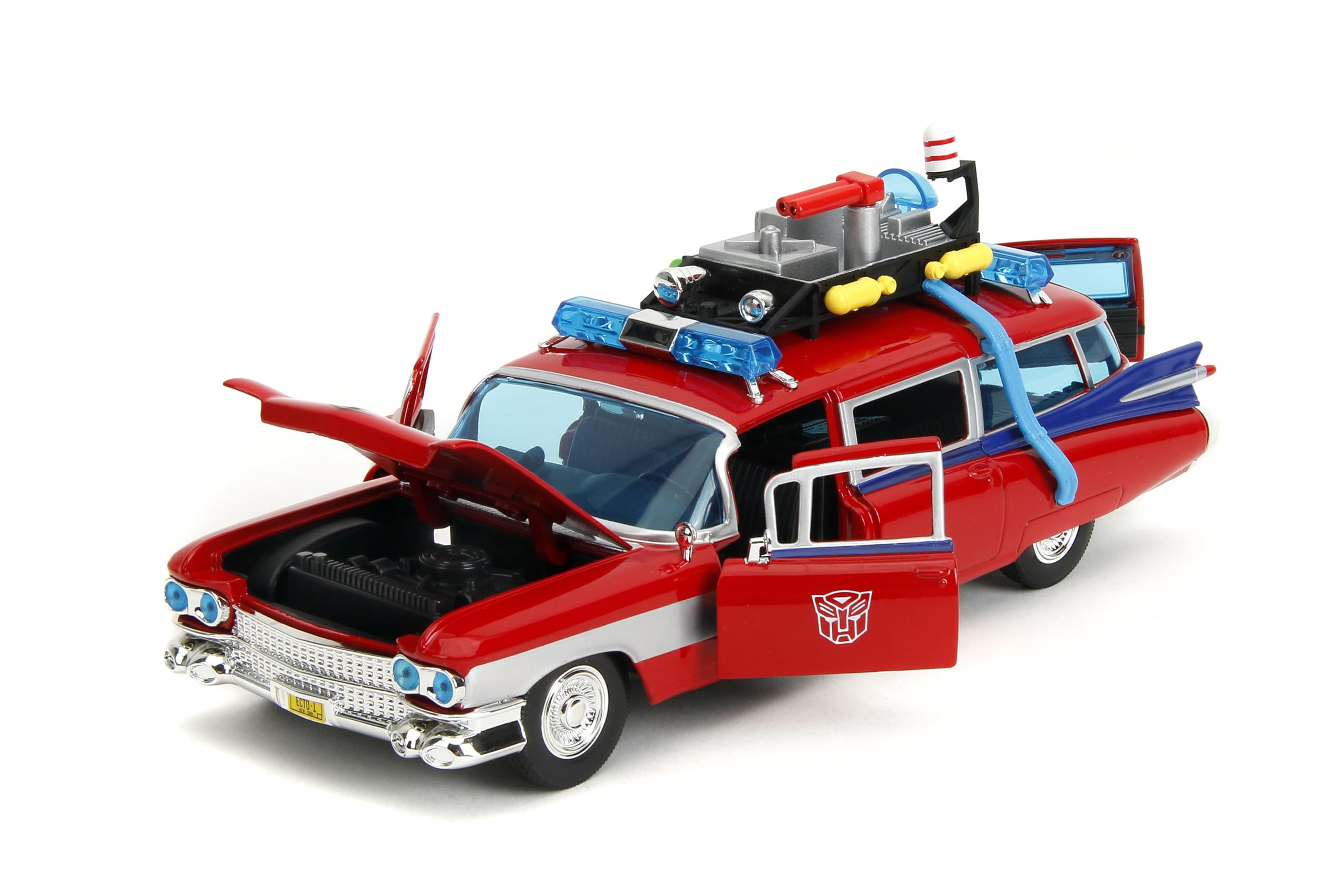 Jada Toys Ecto-1 Mashup 1:24 scale for accurate display with other collectibles.