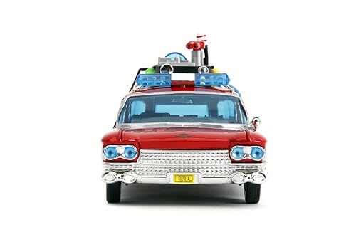 Jada Toys Ecto-1 Mashup Optimus Prime graphics showcase crossover appeal.