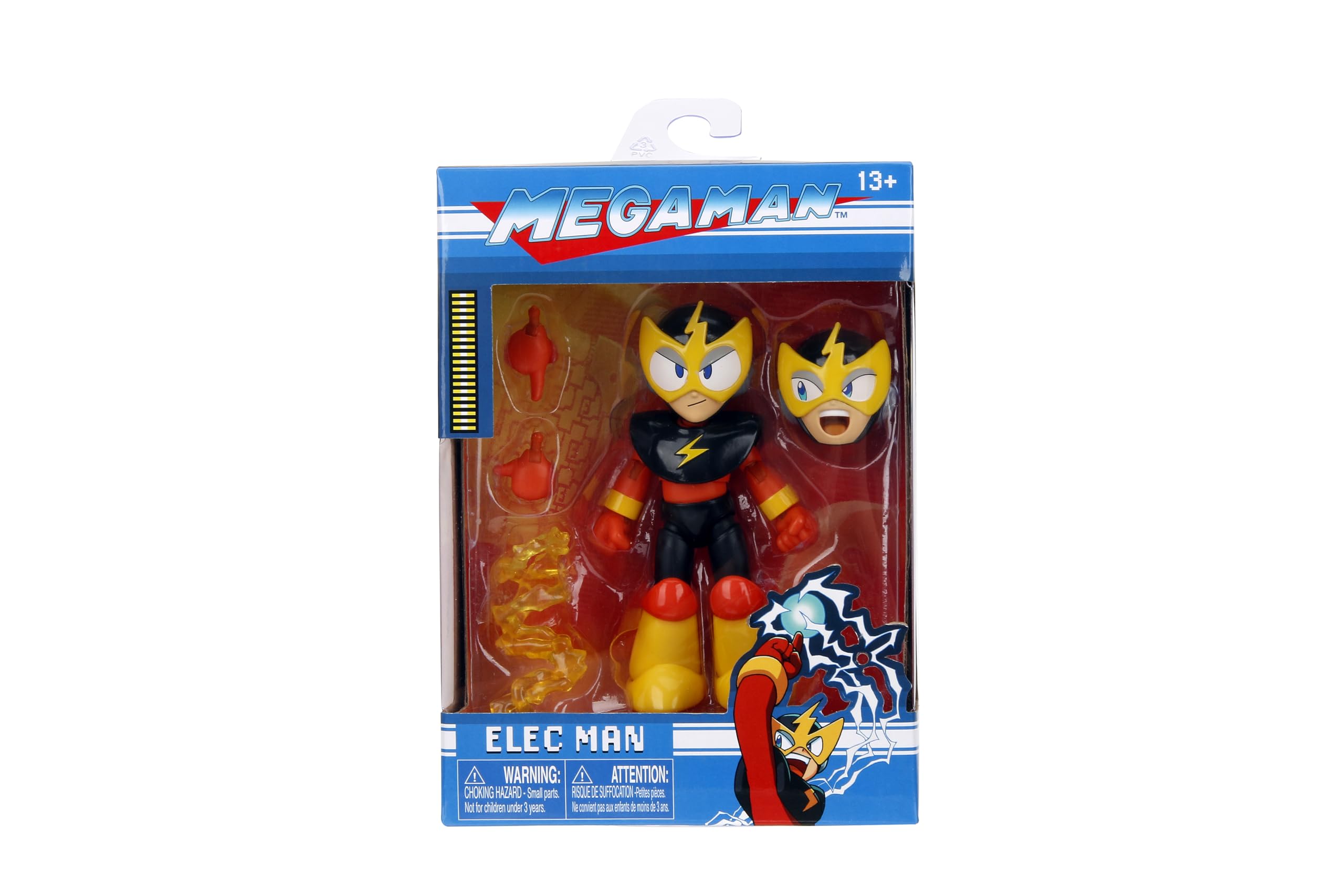 Jada Toys Elec Man window box packaging for display