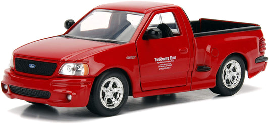 Jada Toys Brian's Ford F-150 SVT Lightning front view for display and cinematic detail
