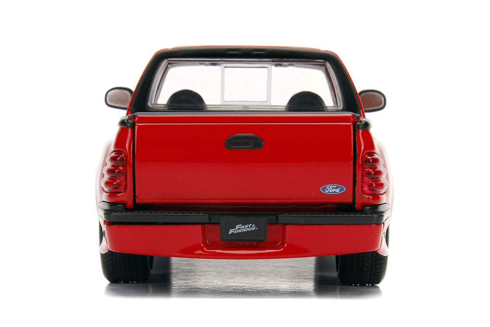 Jada Toys Brian's Ford F-150 SVT Lightning opening doors shows detailed interior
