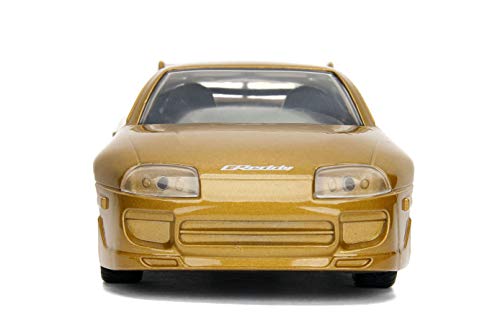 Jada Toys Fast & Furious 1995 Toyota Supra front angle, movie-inspired styling