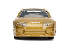 Jada Toys Fast & Furious 1995 Toyota Supra front angle, movie-inspired styling
