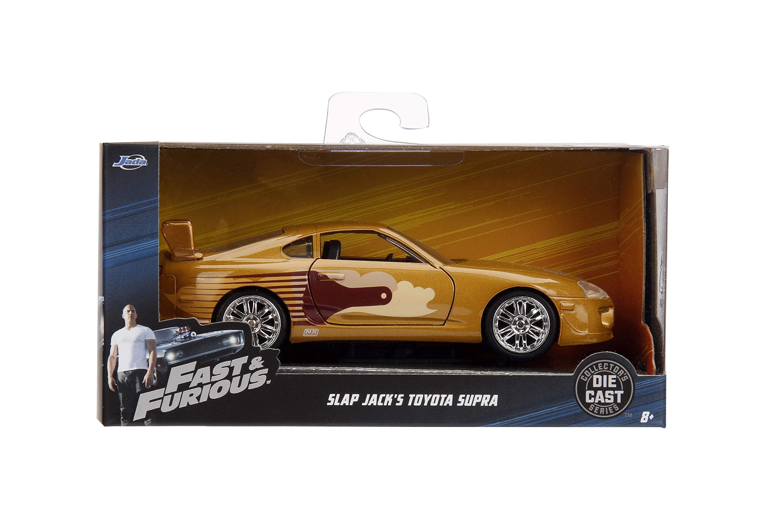 Jada JA99542 packaging and compact presentation for shelves