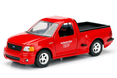 Jada Toys Ford Lightning front view highlights premium die-cast construction for durable display.
