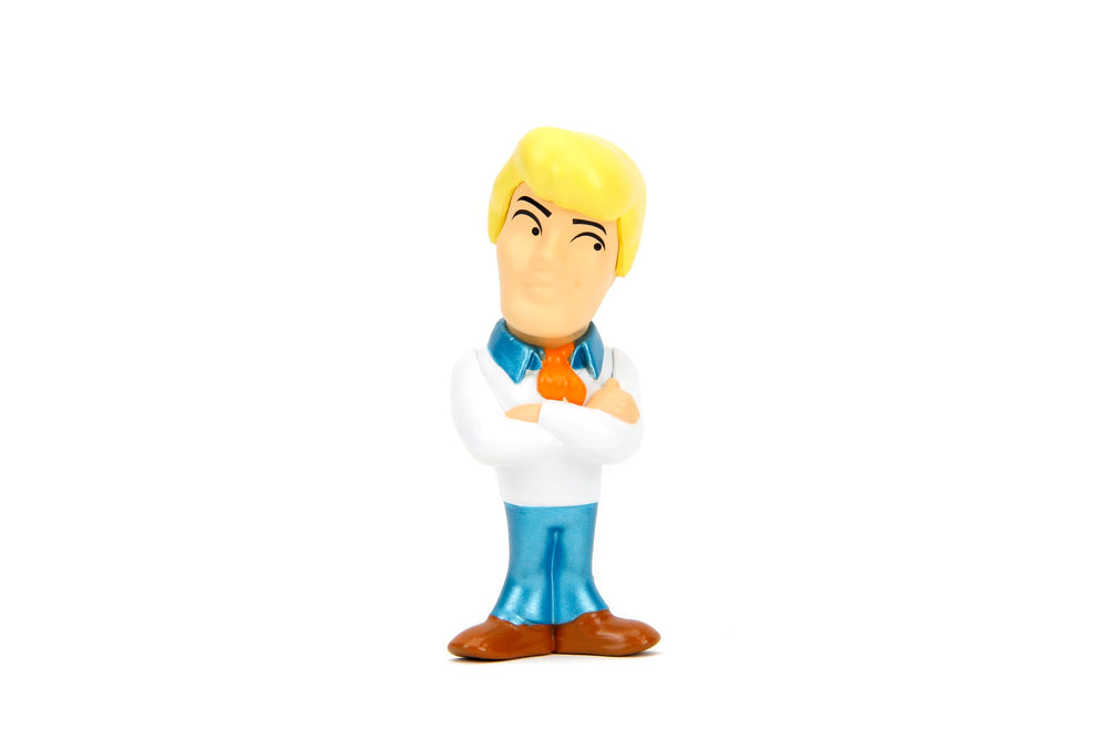 Close-up of die-cast finish on Scooby-Doo Shaggy figure.