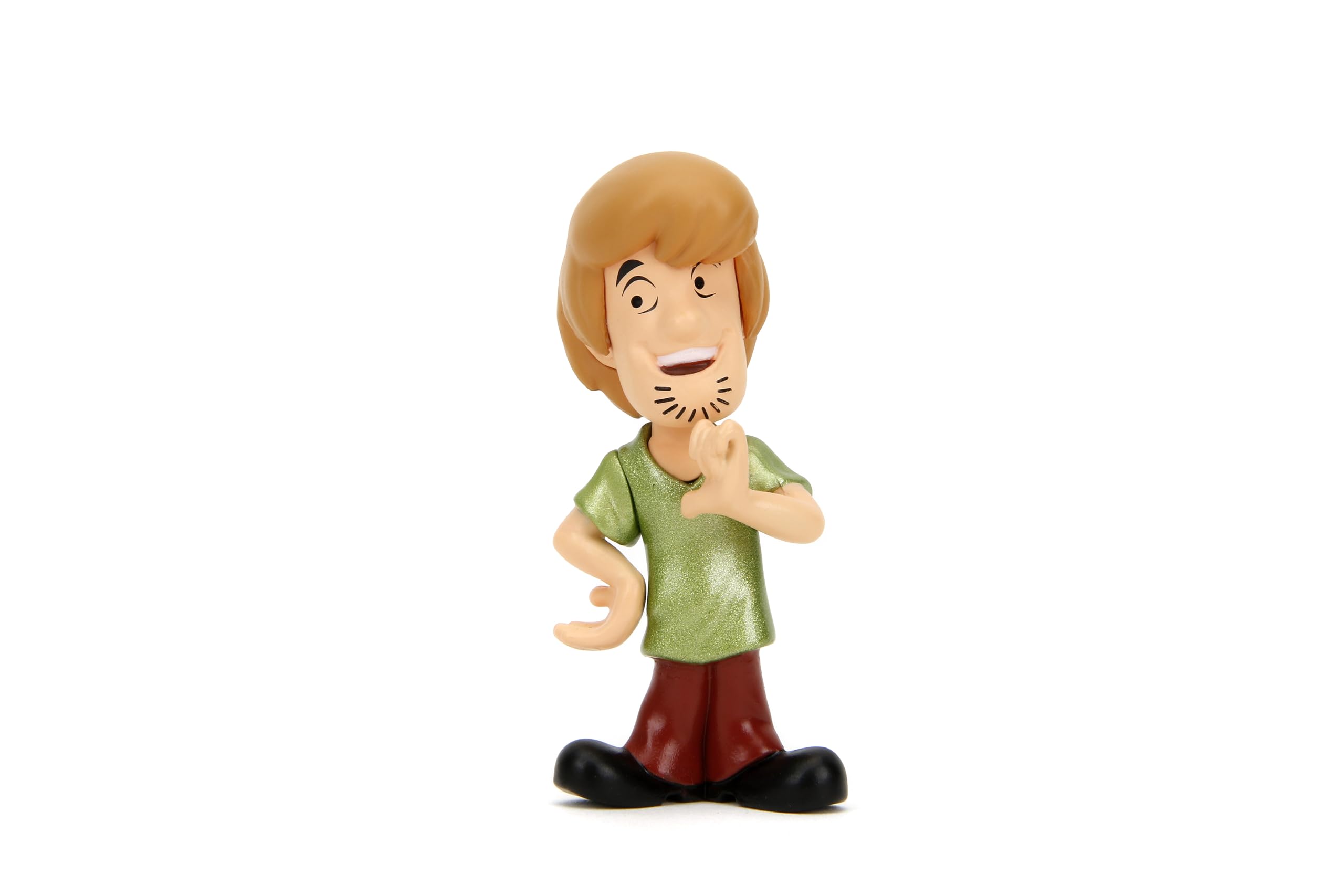 Jada Toys MetalFigs Fred figure in classic mystery-solving pose.