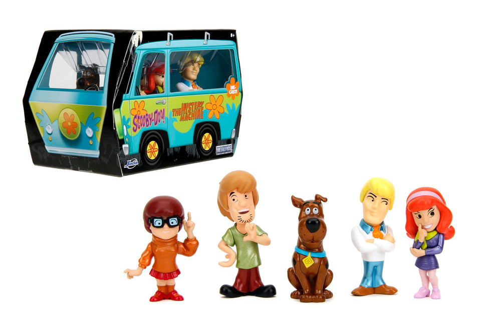 Jada Toys MetalFigs Scooby-Doo Shaggy figure in a durable 2.5-inch display pose.