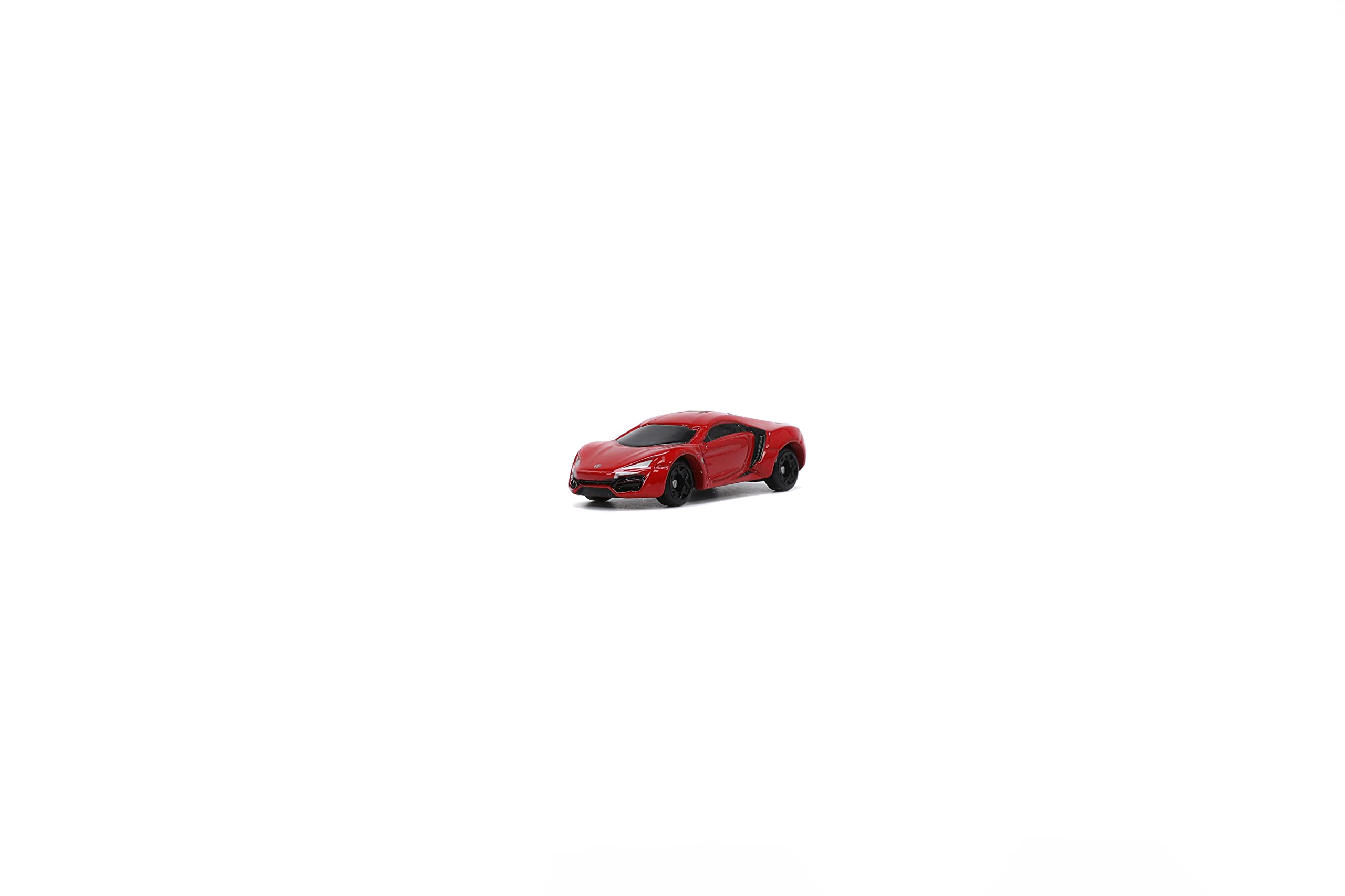 Jada Toys Nano 3-Pack Wave 4 front view highlighting three collectible cars for display.