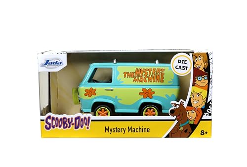 Opening doors feature on the Mystery Machine adds authentic interior detail.
