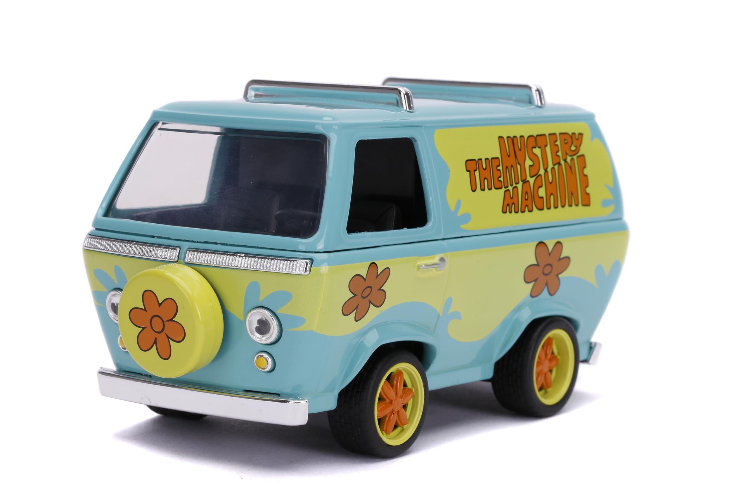 Jada Toys Scooby-Doo Mystery Machine die-cast 1:32 scale for display collection.
