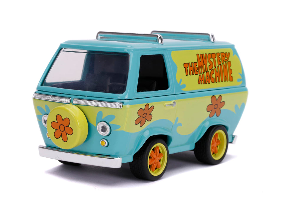 Jada Toys Scooby-Doo Mystery Machine die-cast 1:32 scale for display collection.