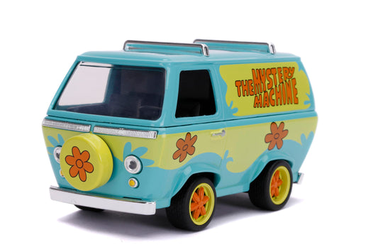 Jada Toys Scooby-Doo Mystery Machine die-cast 1:32 scale for display collection.